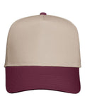 Khaki/ Maroon