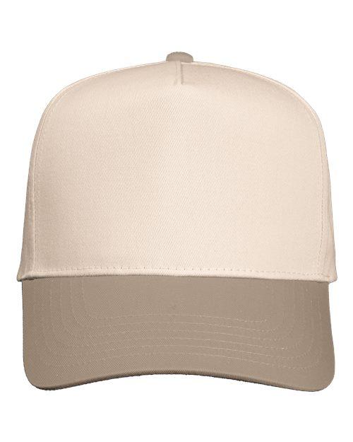 Five-Panel Twill Cap - 8869