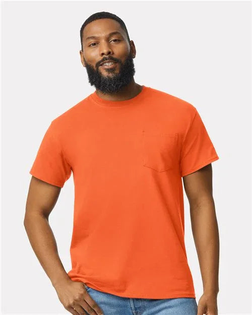Unisex Ultra Cotton® Pocket T-Shirt - S - Transfer Kingdom