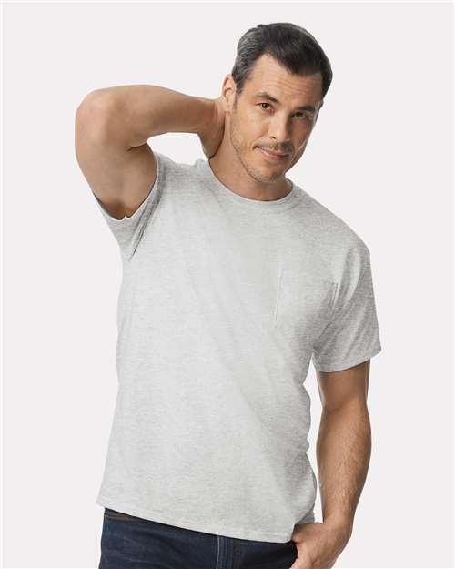 Unisex Ultra Cotton® Pocket T-Shirt - S - Transfer Kingdom