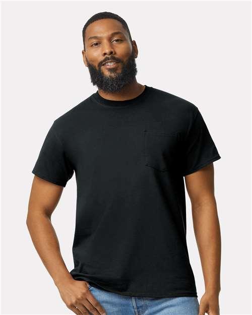 Unisex Ultra Cotton® Pocket T-Shirt - S - Transfer Kingdom