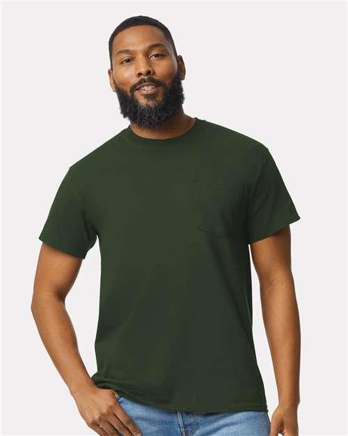 Unisex Ultra Cotton® Pocket T-Shirt - S - Transfer Kingdom