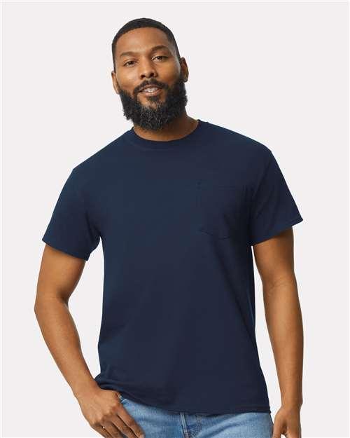 Unisex Ultra Cotton® Pocket T-Shirt - S - Transfer Kingdom