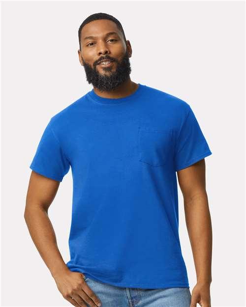 Unisex Ultra Cotton® Pocket T-Shirt - S - Transfer Kingdom