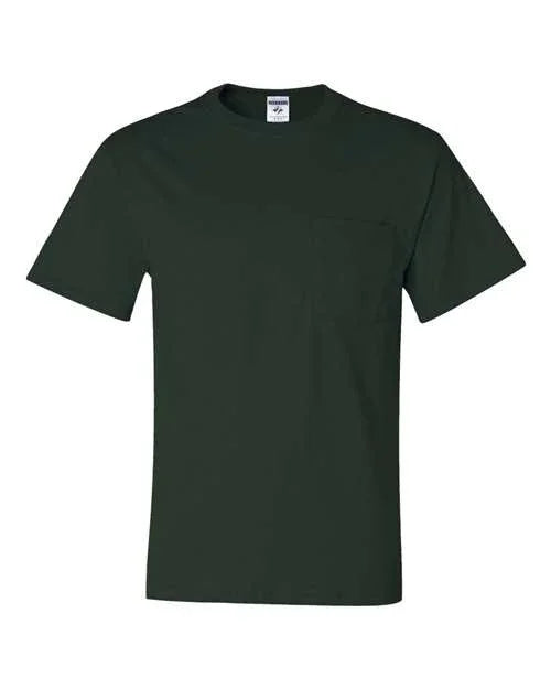 Unisex Dri-Power® 50/50 Pocket T-Shirt - 29MPR