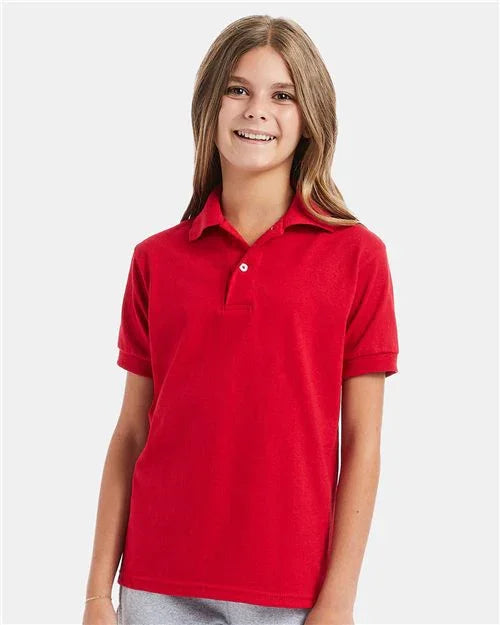 Youth EcoSmart® Jersey Polo - 054Y