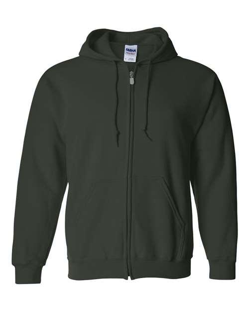 Unisex Heavy Blend™ Full-Zip Hooded Sweatshirt - S - Transfer Kingdom
