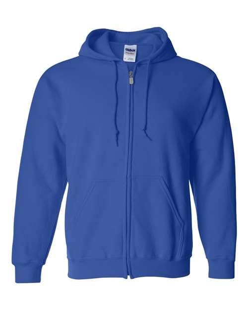 Unisex Heavy Blend™ Full-Zip Hooded Sweatshirt - S - Transfer Kingdom