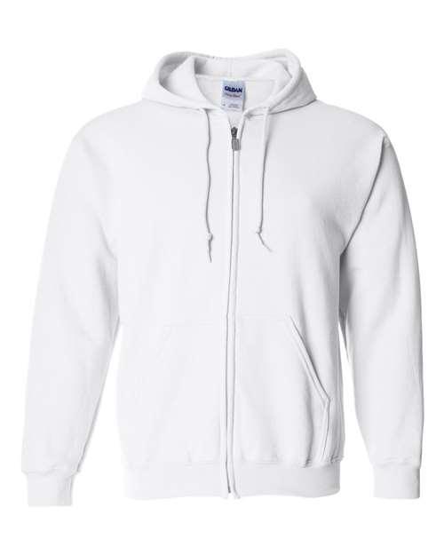 Unisex Heavy Blend™ Full-Zip Hooded Sweatshirt - S - Transfer Kingdom