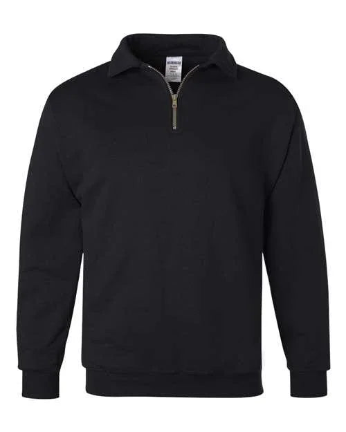 Unisex Super Sweats NuBlend® Quarter-Zip Cadet Collar Sweatshirt - 4528MR