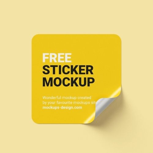 50 Rounded Corner Stickers 3in