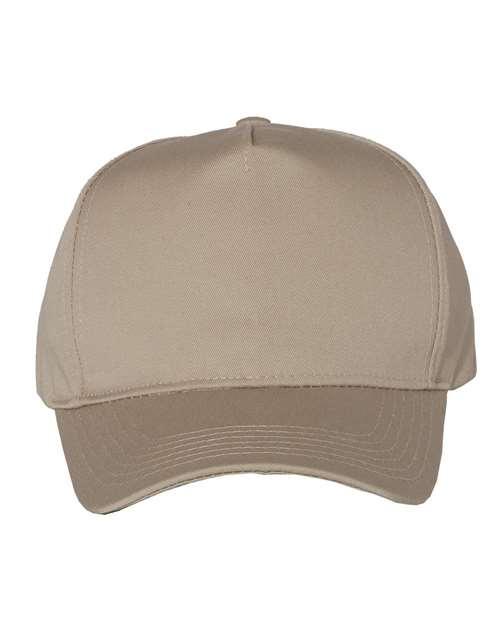 Five-Panel Twill Cap - 8869