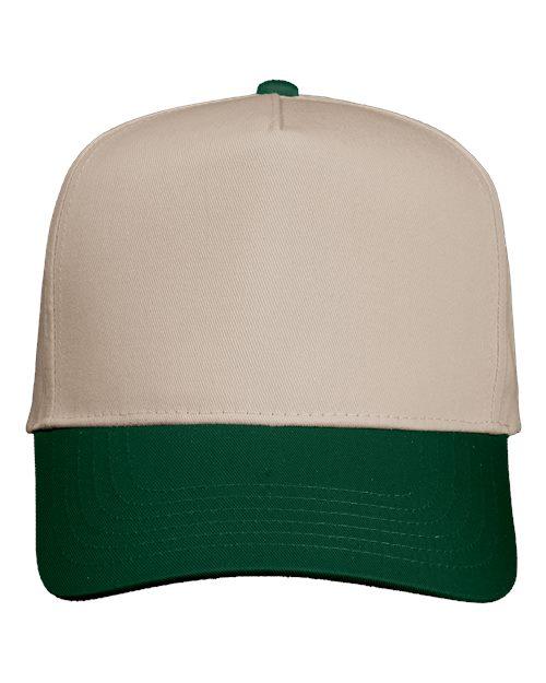 Five-Panel Twill Cap - 8869