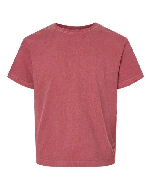 Youth Garment-Dyed Heavyweight T-Shirt - XS - Transfer Kingdom