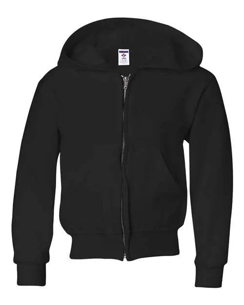 Youth NuBlend® Full-Zip Hooded Sweatshirt - 993BR