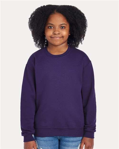 Youth NuBlend® Crewneck Sweatshirt - 562BR