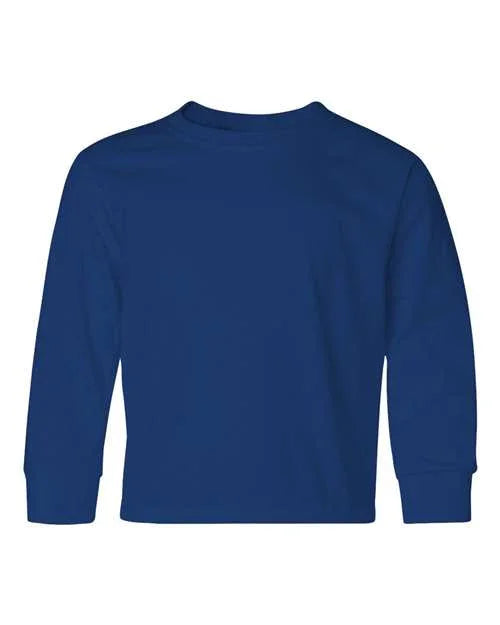 Youth Dri-Power® Long Sleeve 50/50 T-Shirt - 29BLR