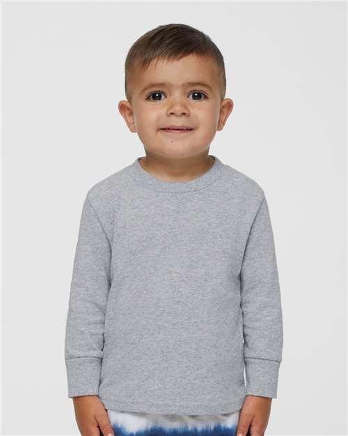 Toddler Cotton Jersey Long Sleeve Tee - 3311