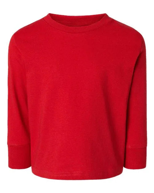 Toddler Cotton Jersey Long Sleeve Tee - 3311