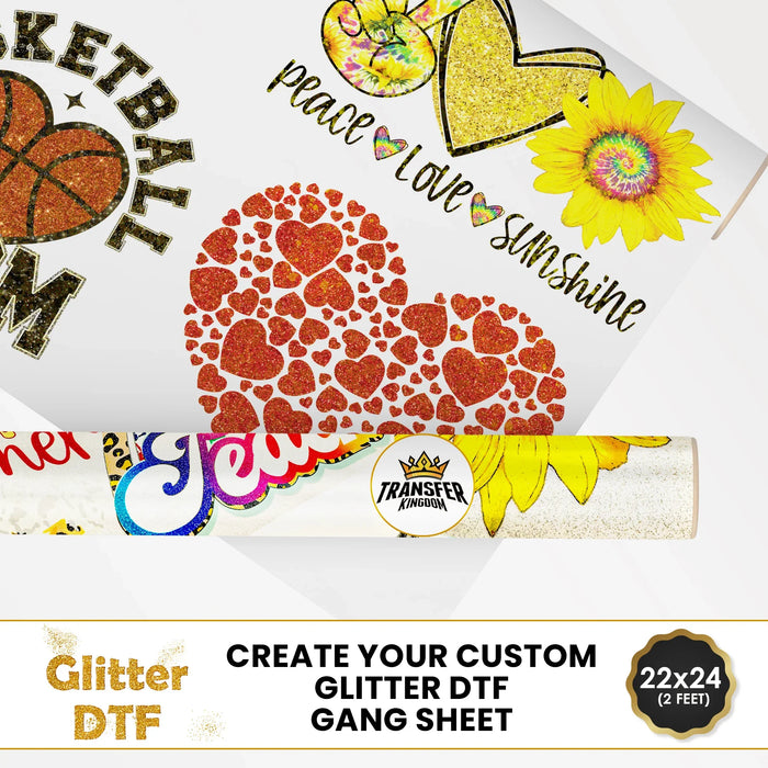 Glitter DTF Gang Sheet Builder