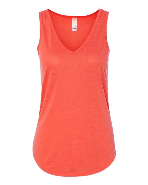 Women's Flowy V-Neck Tank - 8805