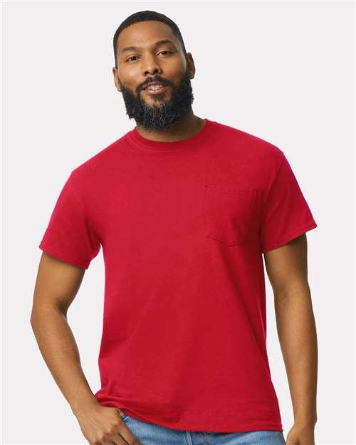 Unisex Ultra Cotton® Pocket T-Shirt - S - Transfer Kingdom
