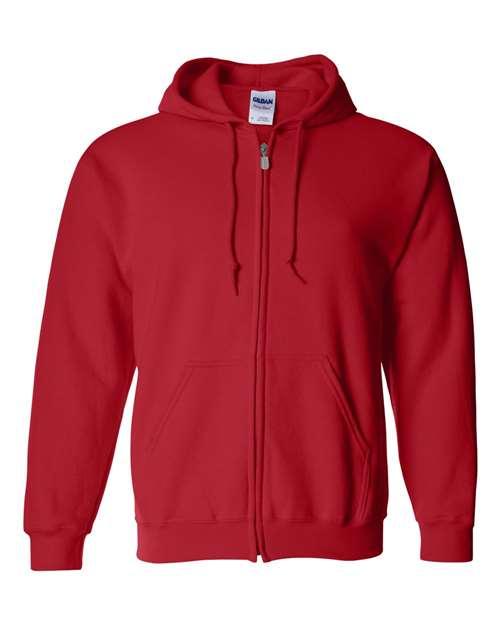 Unisex Heavy Blend™ Full-Zip Hooded Sweatshirt - S - Transfer Kingdom