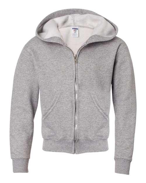 Youth NuBlend® Full-Zip Hooded Sweatshirt - 993BR