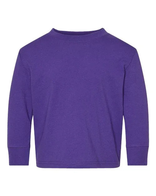 Toddler Cotton Jersey Long Sleeve Tee - 3311