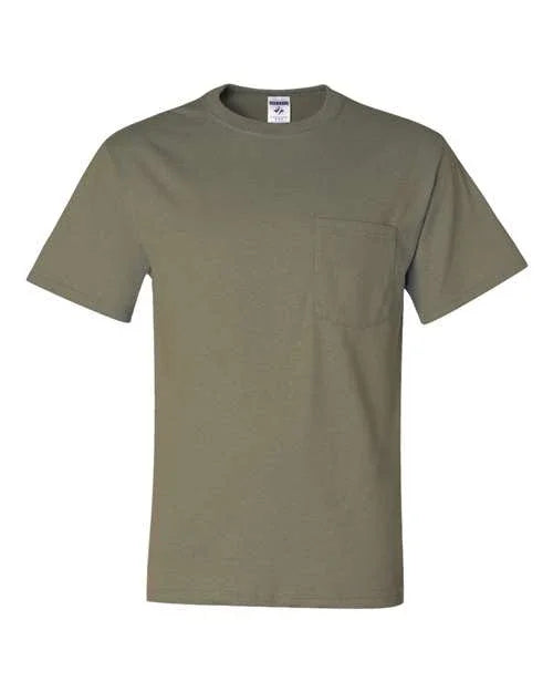 Unisex Dri-Power® 50/50 Pocket T-Shirt - 29MPR