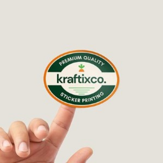Oval Stickers