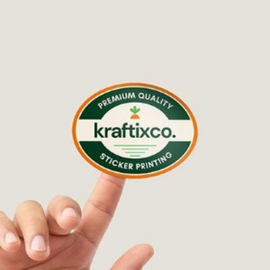 Oval Stickers