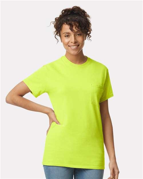 Unisex Ultra Cotton® Pocket T-Shirt - S - Transfer Kingdom