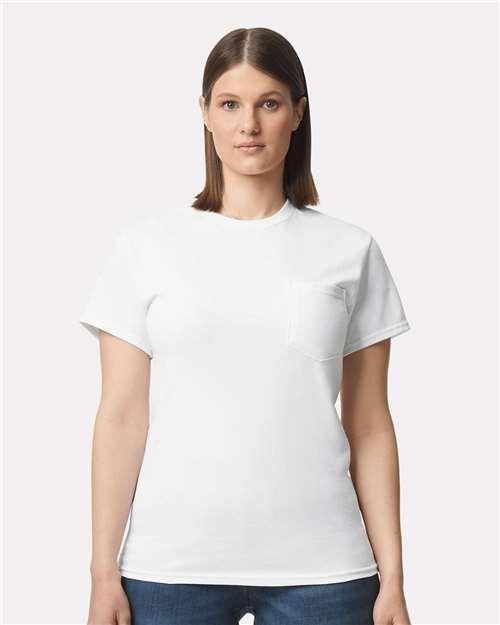 Unisex Ultra Cotton® Pocket T-Shirt - S - Transfer Kingdom