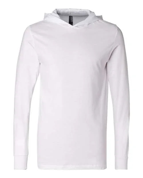 Unisex Jersey Hooded Long Sleeve Tee - 3512