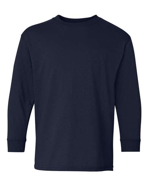 Youth Heavy Cotton™ Long Sleeve T-Shirt - Transfer Kingdom