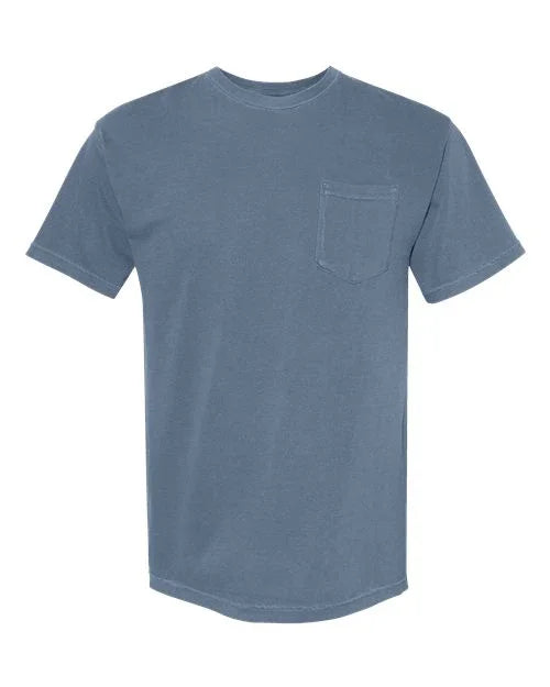Garment-Dyed Heavyweight Pocket T-Shirt - S - Transfer Kingdom