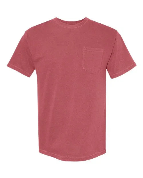 Garment-Dyed Heavyweight Pocket T-Shirt - S - Transfer Kingdom