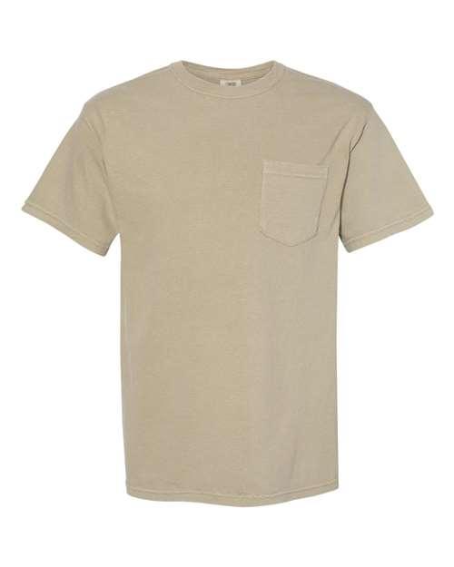 Garment-Dyed Heavyweight Pocket T-Shirt - S - Transfer Kingdom