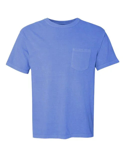 Garment-Dyed Heavyweight Pocket T-Shirt - S - Transfer Kingdom