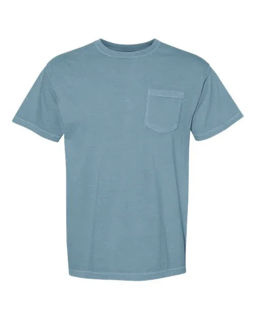 Garment-Dyed Heavyweight Pocket T-Shirt - S - Transfer Kingdom