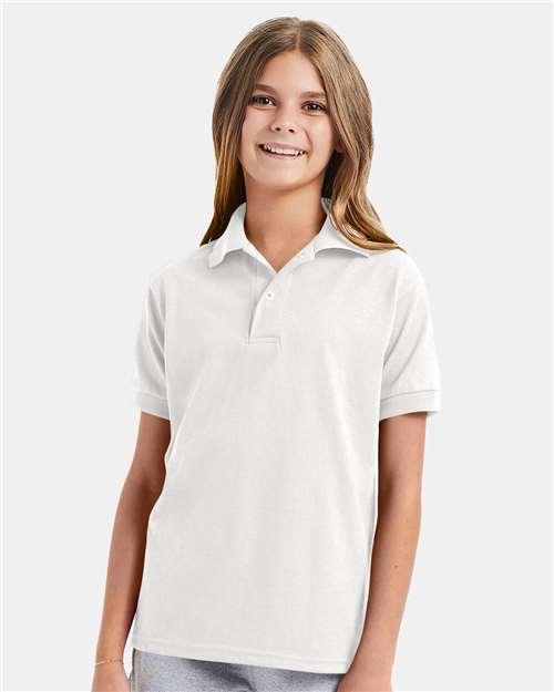 Youth EcoSmart® Jersey Polo - 054Y