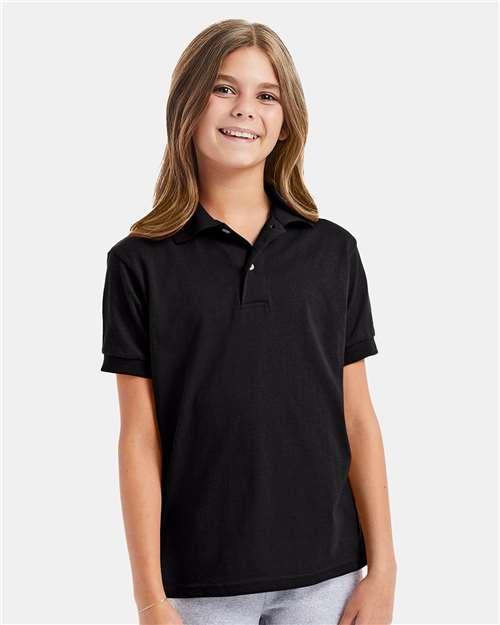 Youth EcoSmart® Jersey Polo - 054Y