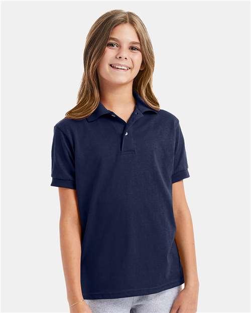 Youth EcoSmart® Jersey Polo - 054Y