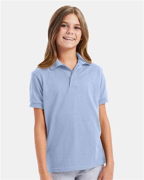 Youth EcoSmart® Jersey Polo - 054Y
