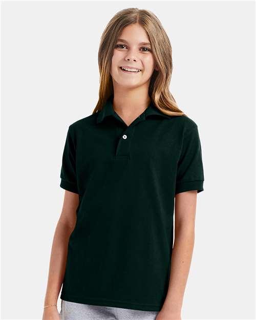 Youth EcoSmart® Jersey Polo - 054Y