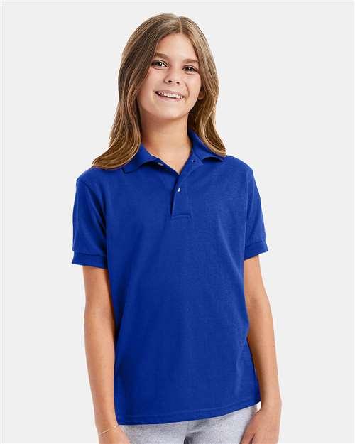 Youth EcoSmart® Jersey Polo - 054Y