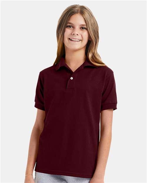 Youth EcoSmart® Jersey Polo - 054Y
