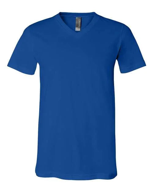 Unisex Jersey V-Neck Tee - XS - Transfer Kingdom