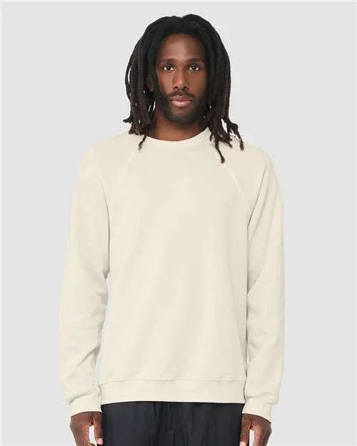 Unisex Sponge Fleece Raglan Crewneck Sweatshirt - 3901